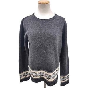 Vintage Oxford Fulham 100% lambswool sweater in size large